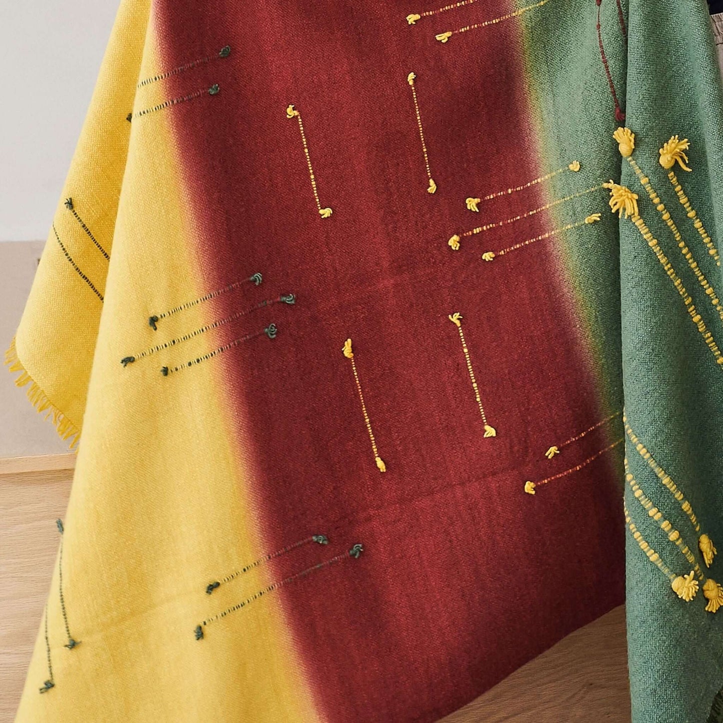 Textured Merino Throw