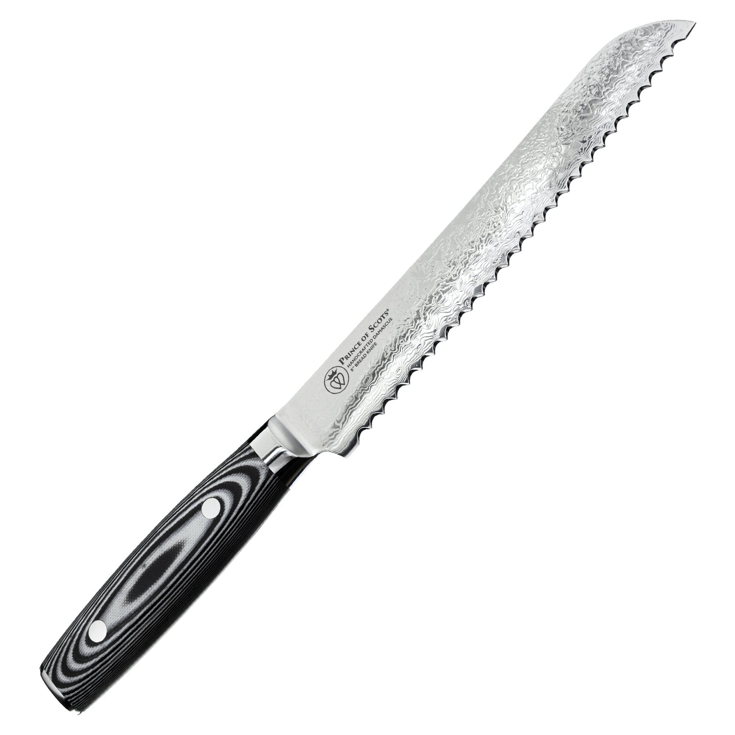 8 Inch Damascus Bread Knife