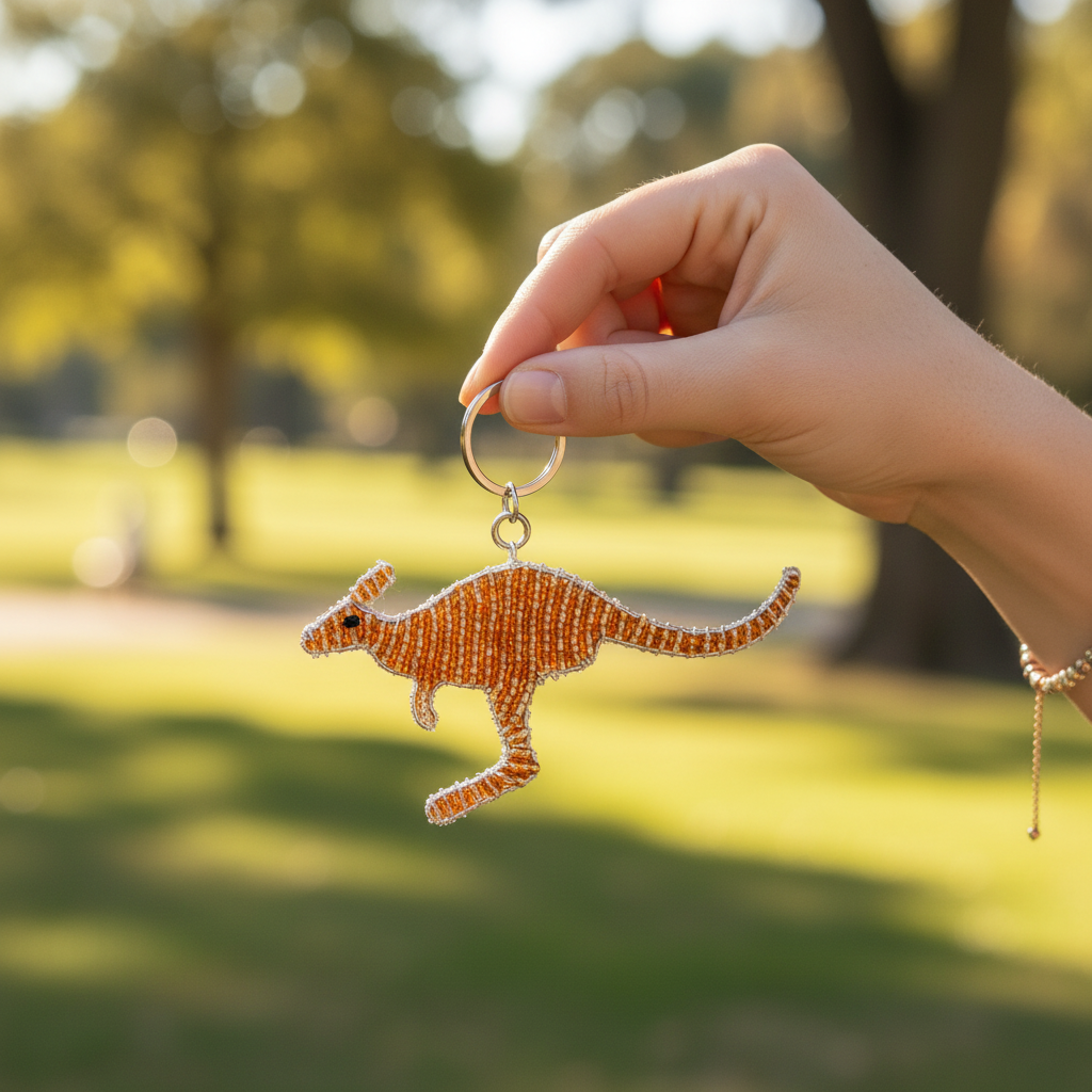 Kangaroo Keyring (Set of 6)
