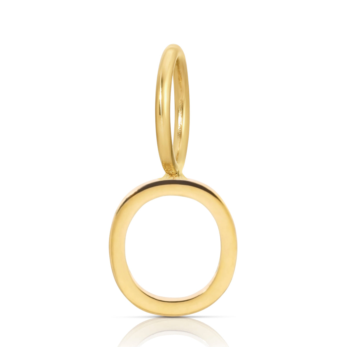 Gold Letter Charm