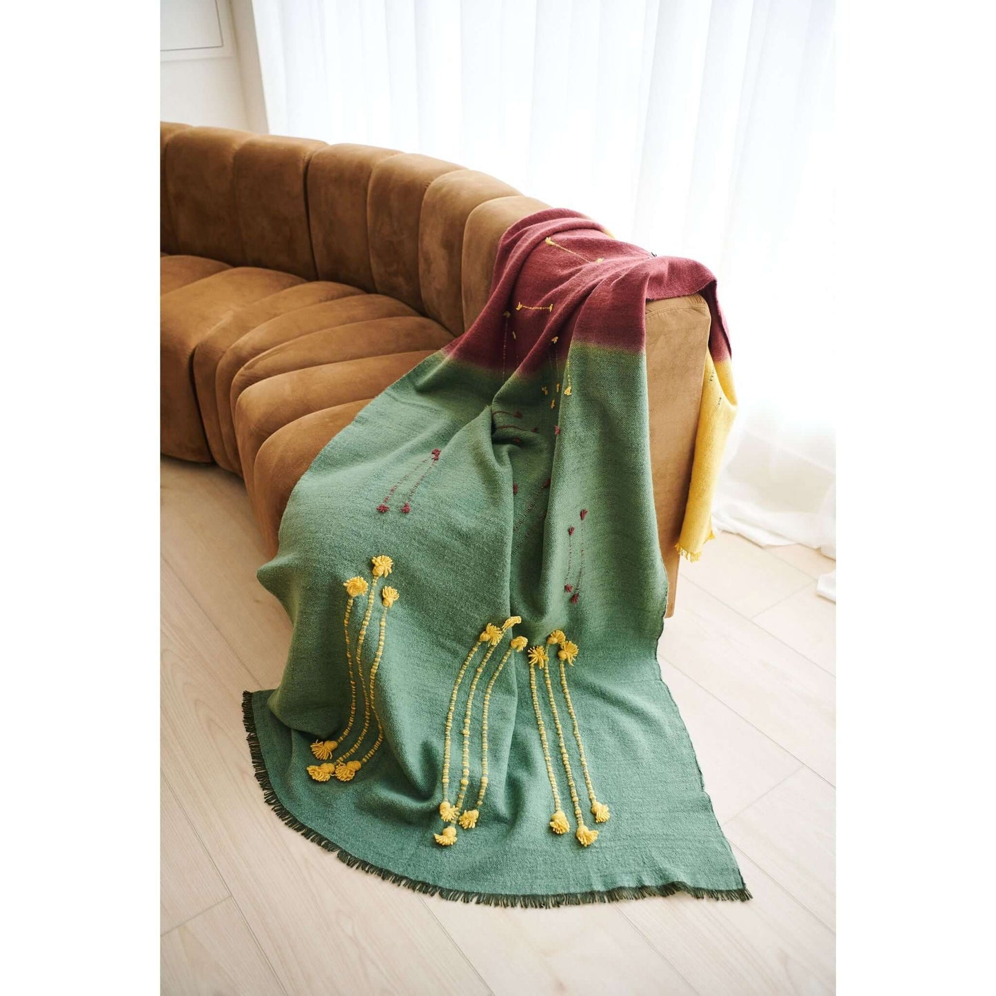 Textured Merino Throw