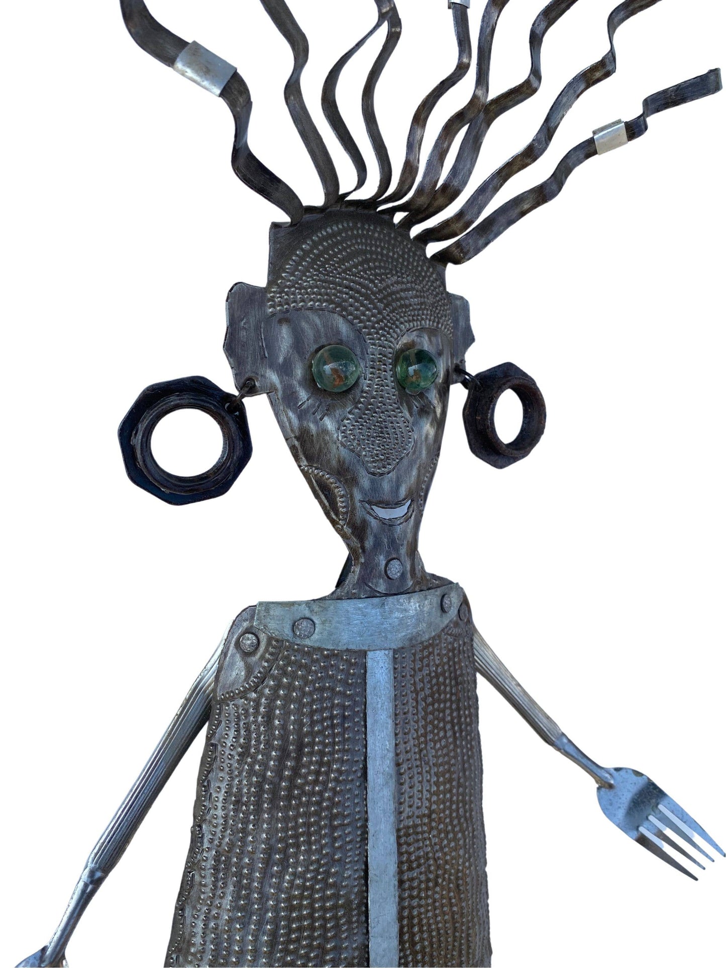 Metal Wall Hanging Pasquel Kitchen Saint  14" x 22"
