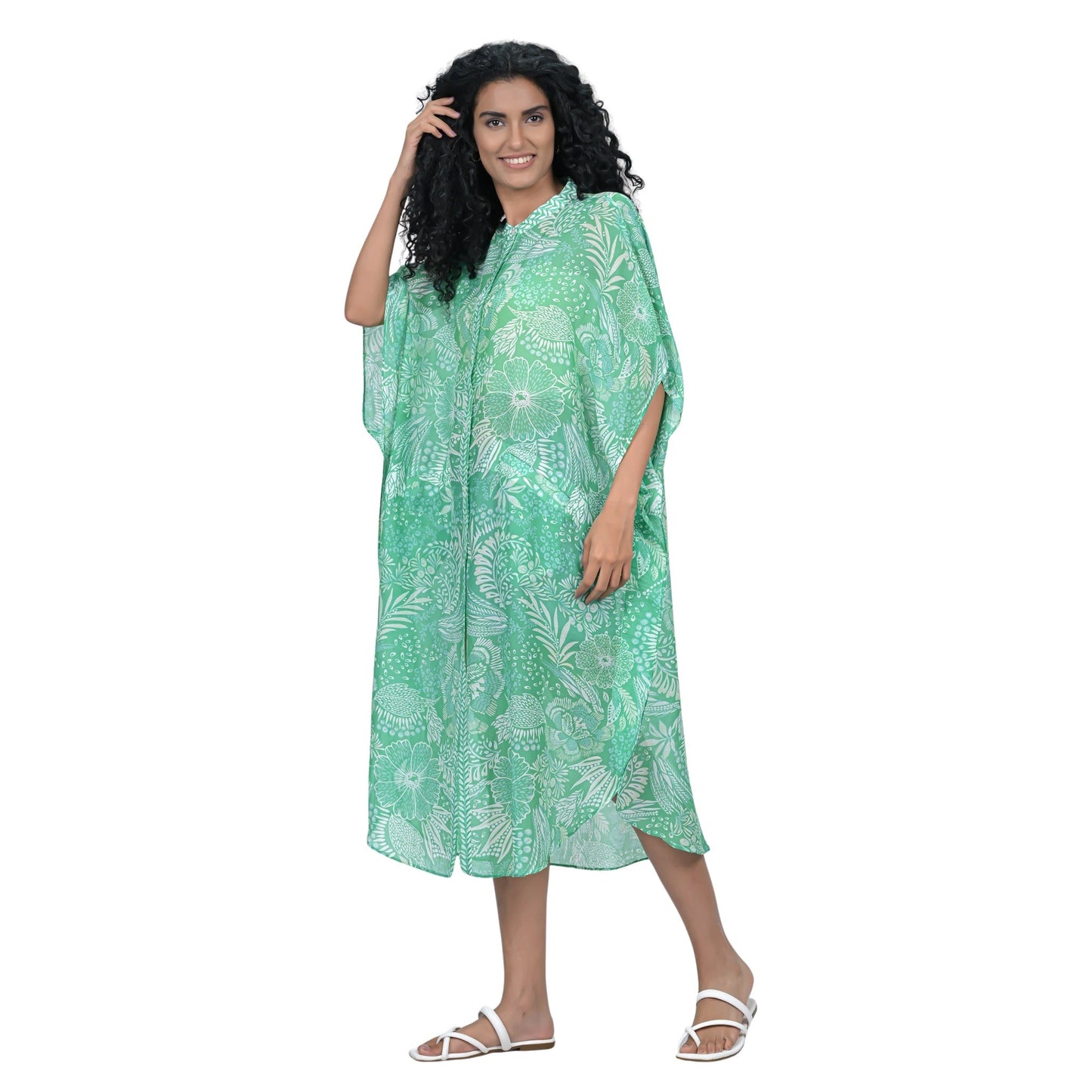 Floret Caftan - Green