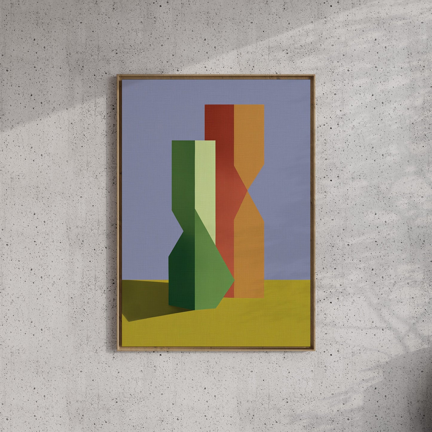 Form and Structure No. 03 — Geometric Abstract Art Print