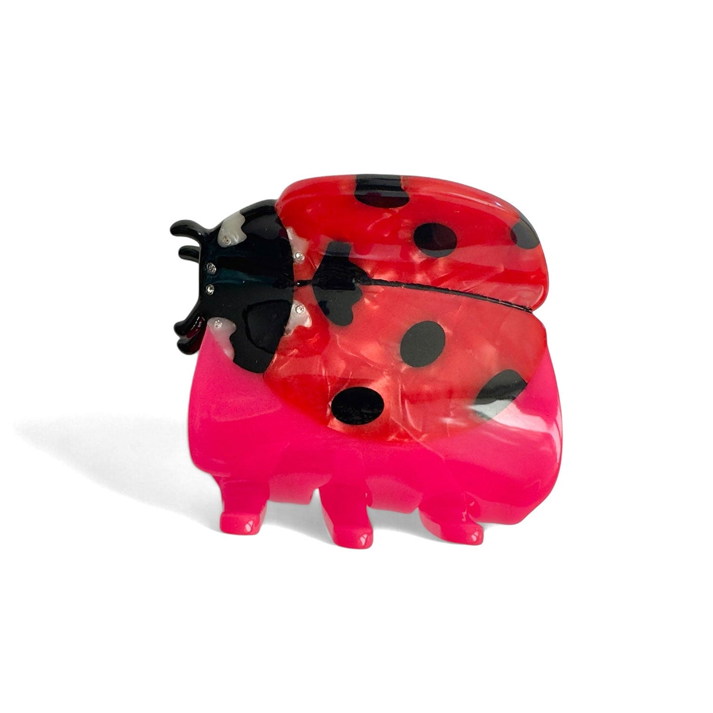 Ladybug Hair Claw
