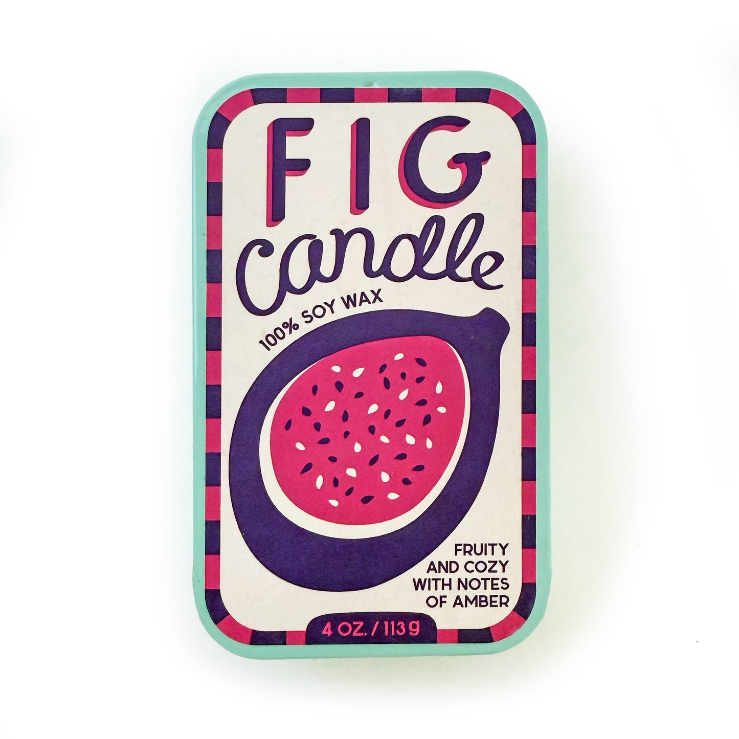 Fig Candle & Tote Gift Set