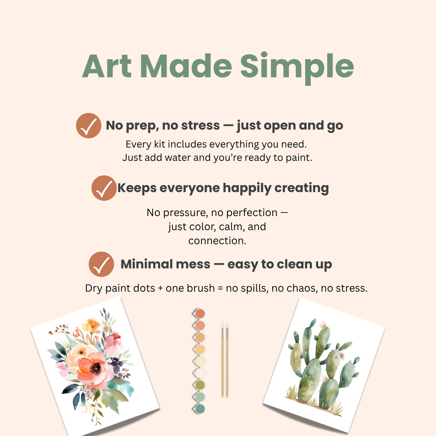 All-In-One Spring Bird Watercolor Kit