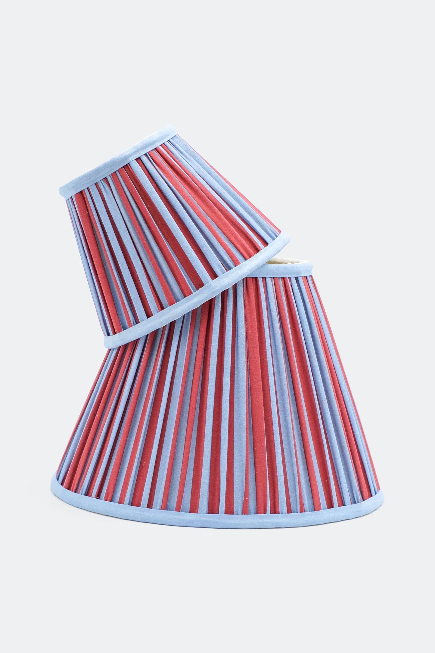 6'' Mini Pleated Lampshade —  Blockprint