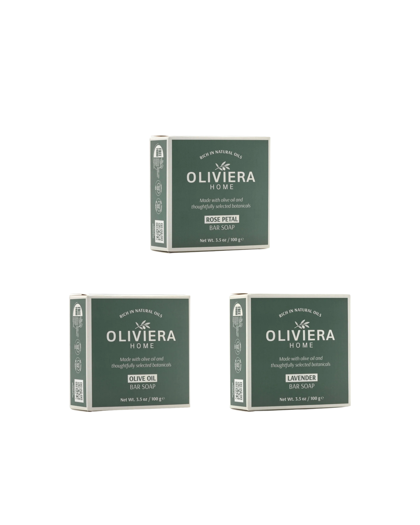 Mediterranean Ritual Bar Soap Trio