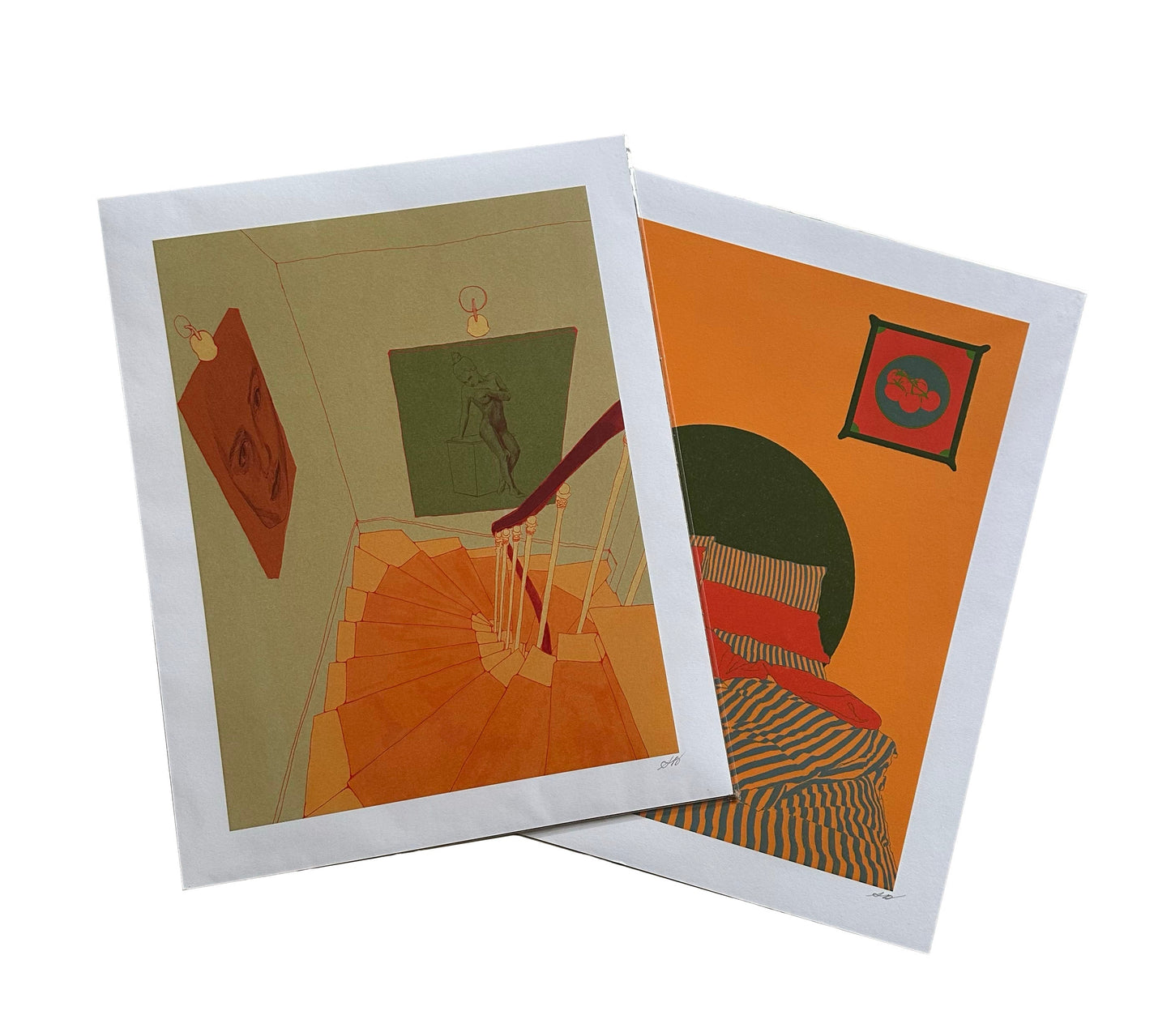 Stairs Print by Stephanie Browne