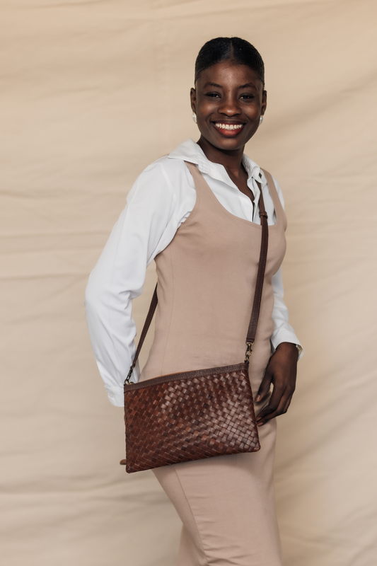 Woven Crossbody Bag