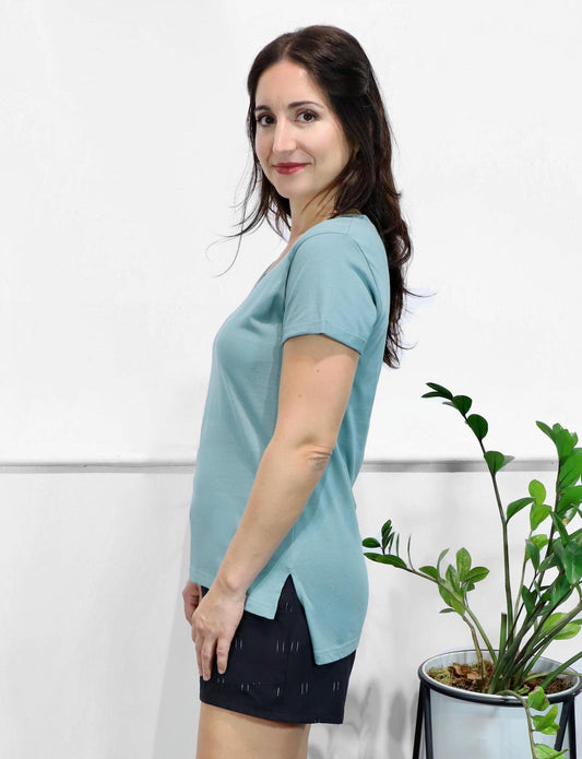 Cameo Blue Organic Cotton T-Shirt