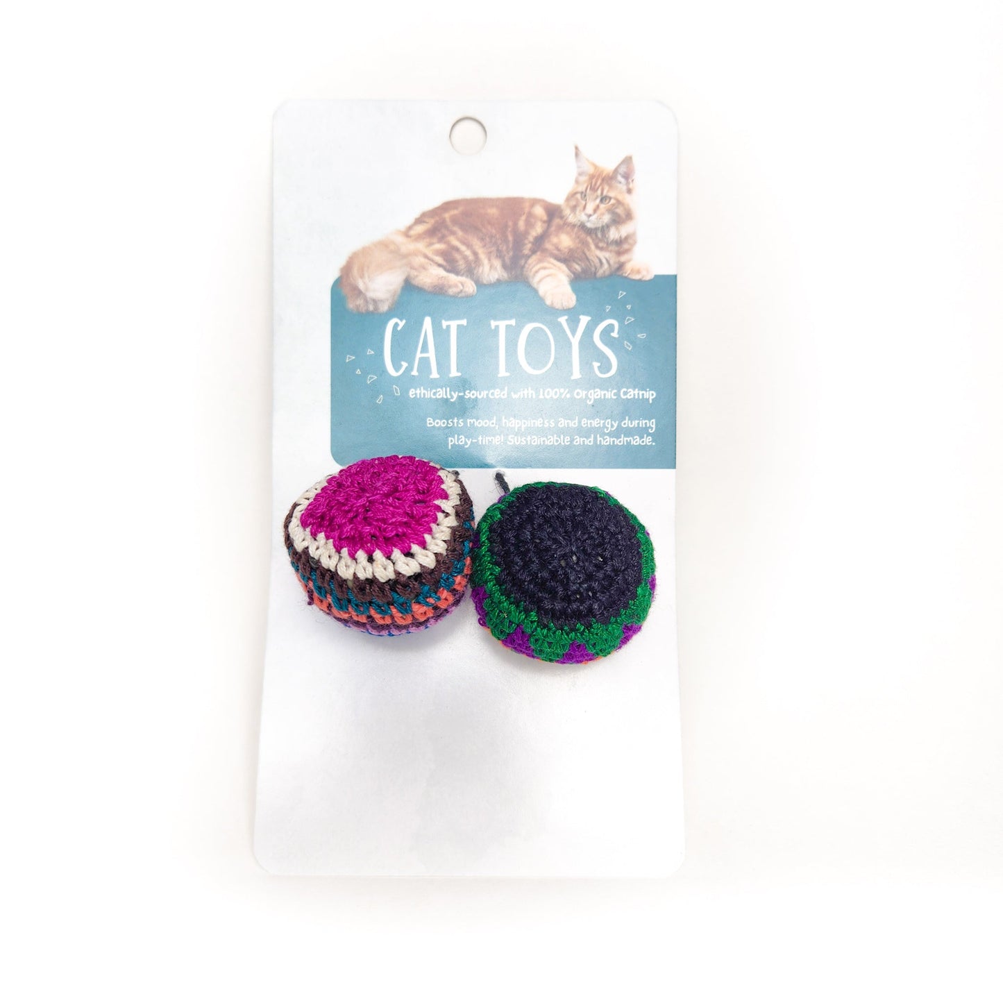 Organic Catnip Hacky Sack Cat Toy