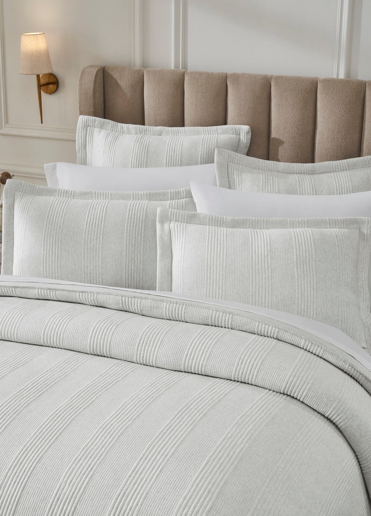 Savoy Quilted Jersey Duvet Cover