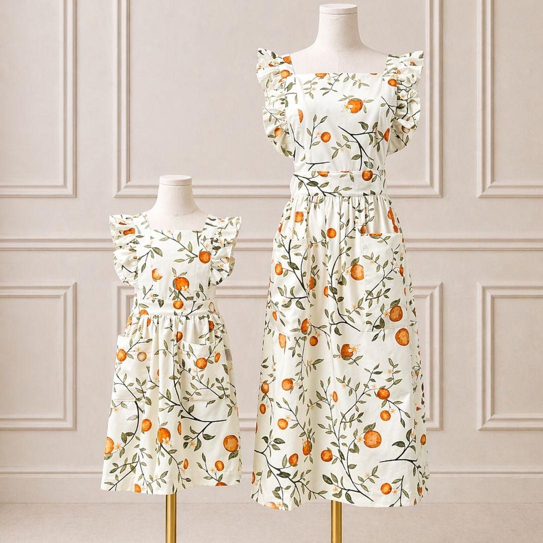 Orange Grove Mommy Hostess Apron