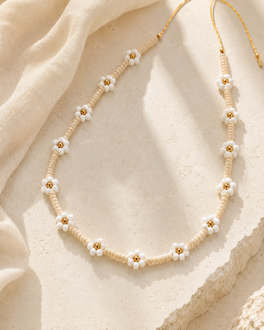 Flora Beaded Necklace