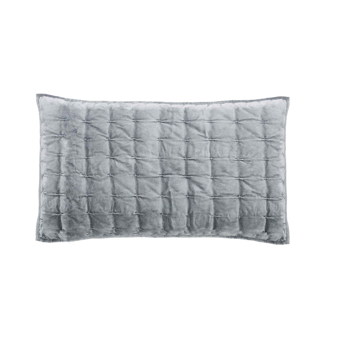 Luna Hand Pinched Velvet Quilt Sham