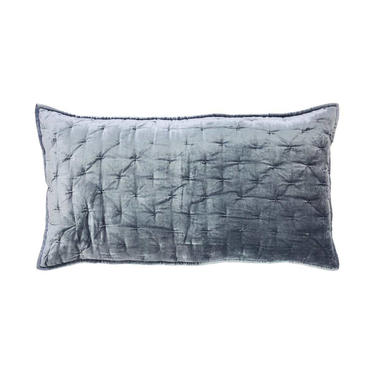 Luna Hand Pinched Velvet Quilt Sham
