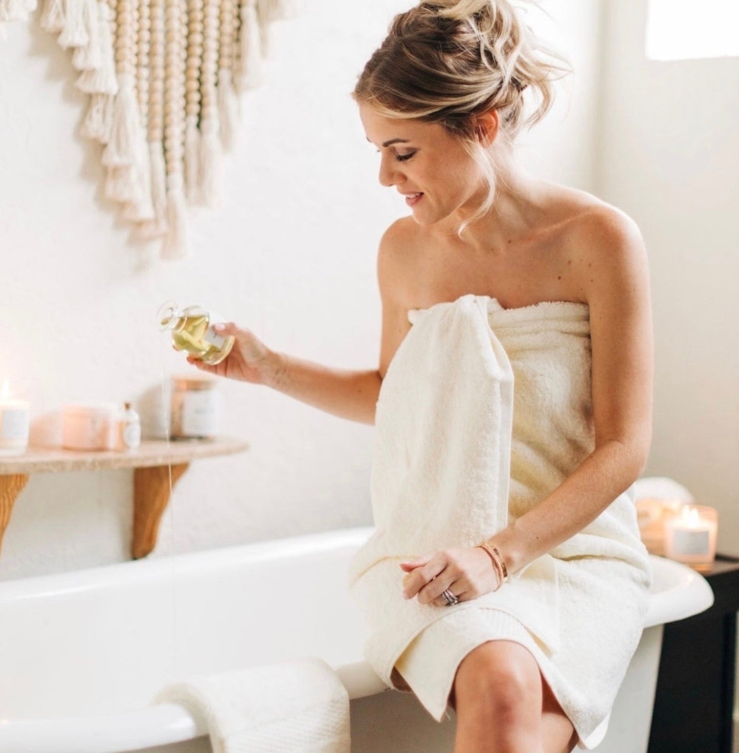 100% Organic Cotton Bath Towels Collection