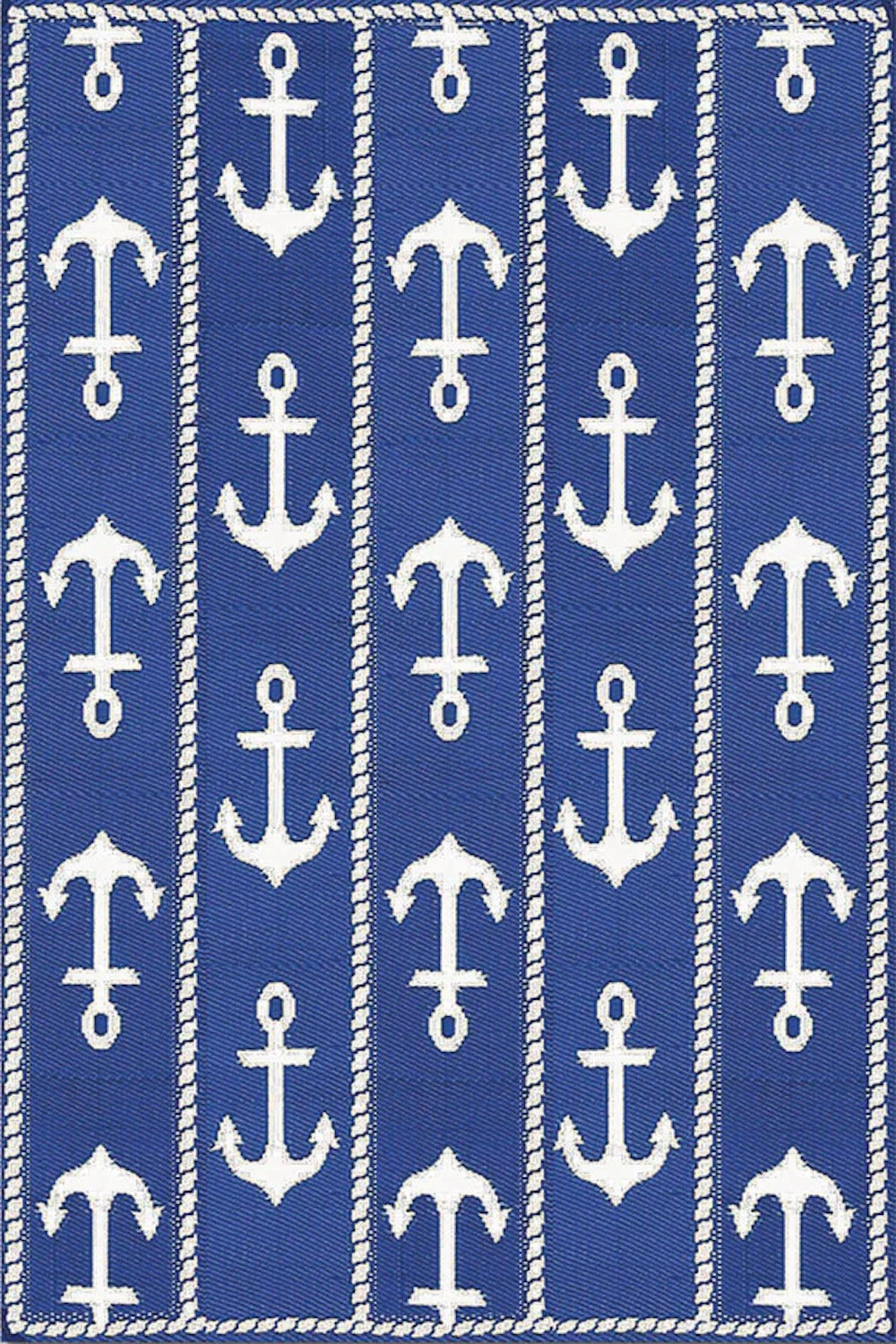 Anchor Blue & White