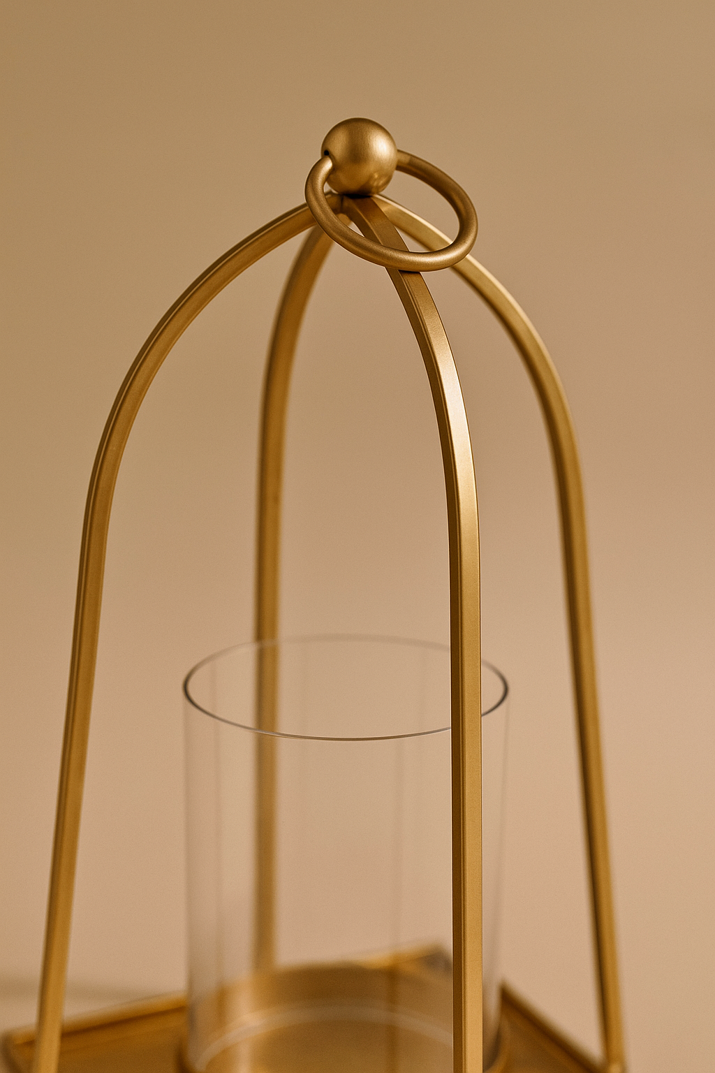 Raíz Studio Arc Brass Hurricane Holder