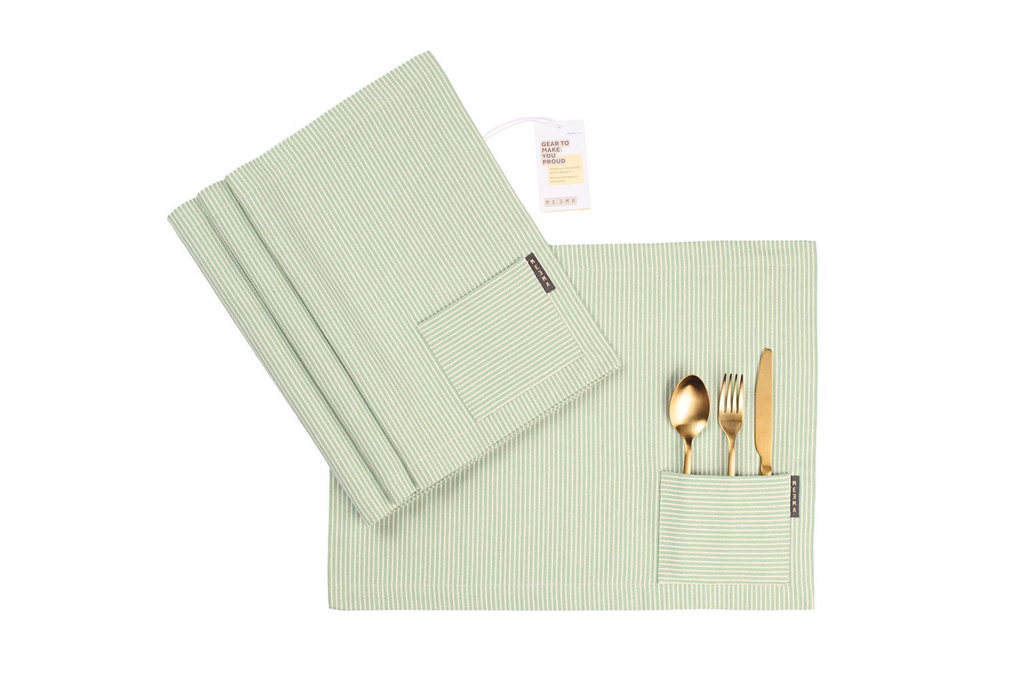 Cotton Cloth Placemats, Set of 4