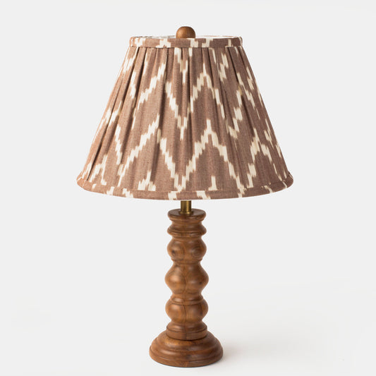 Turner Wooden Lamp Stand