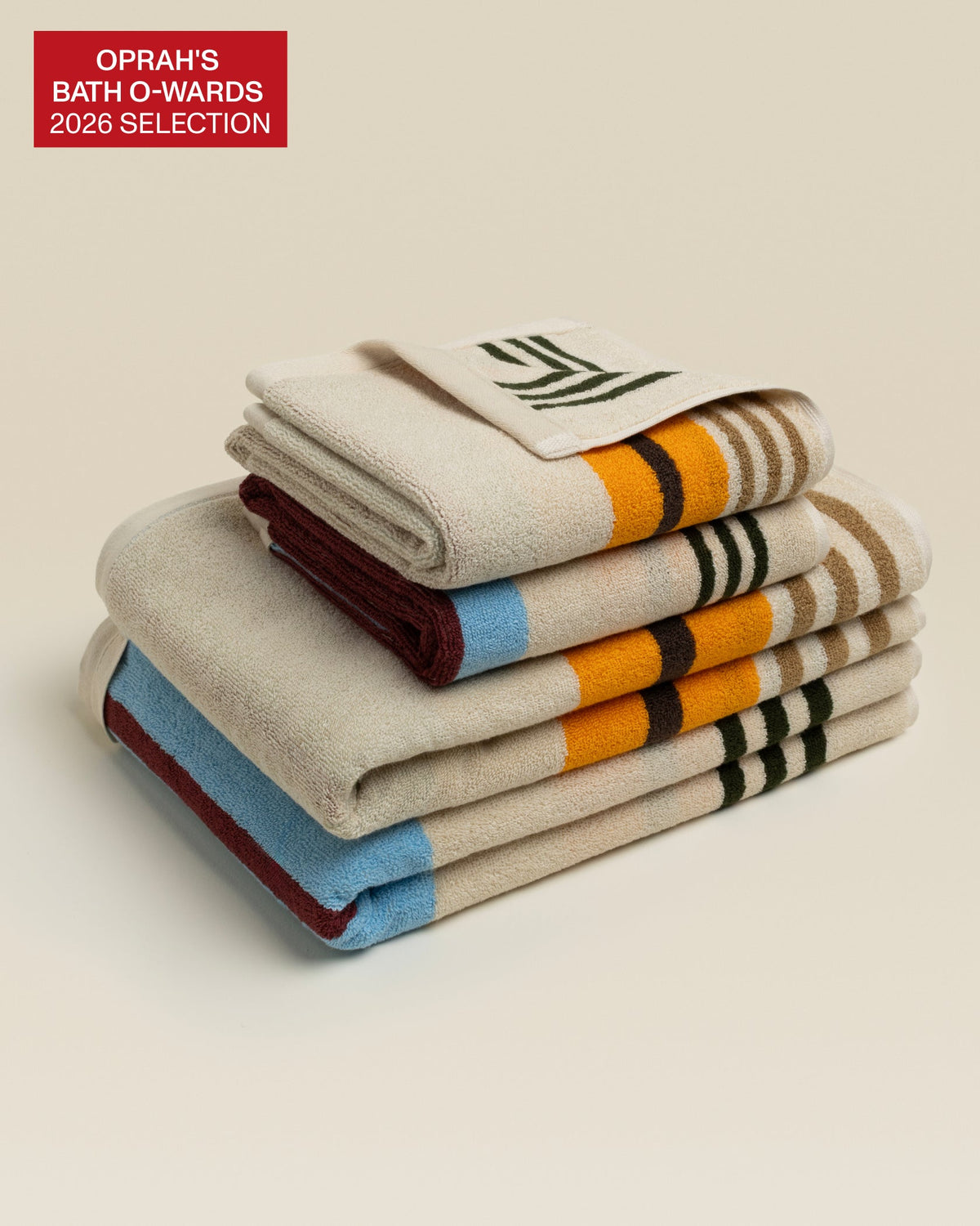 Plush  Cotton Reversible Towel - Janus Composition