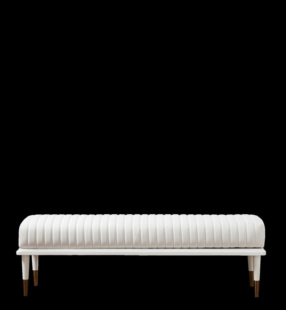 Stanford End-Of-Day Leather Bench