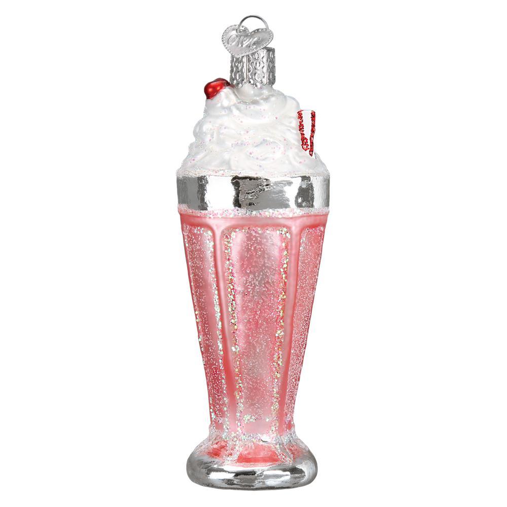 Soda Shop Milkshake Ornament (Gift Boxed)