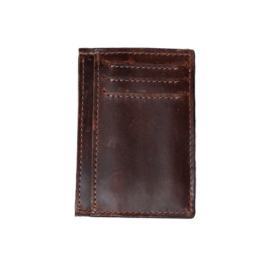 Card Holder Wallet in Walnut