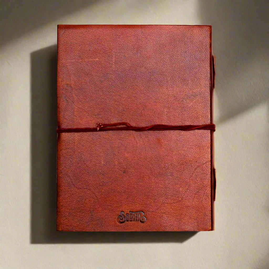 "Grow Through What You Go Through" Leather Journal