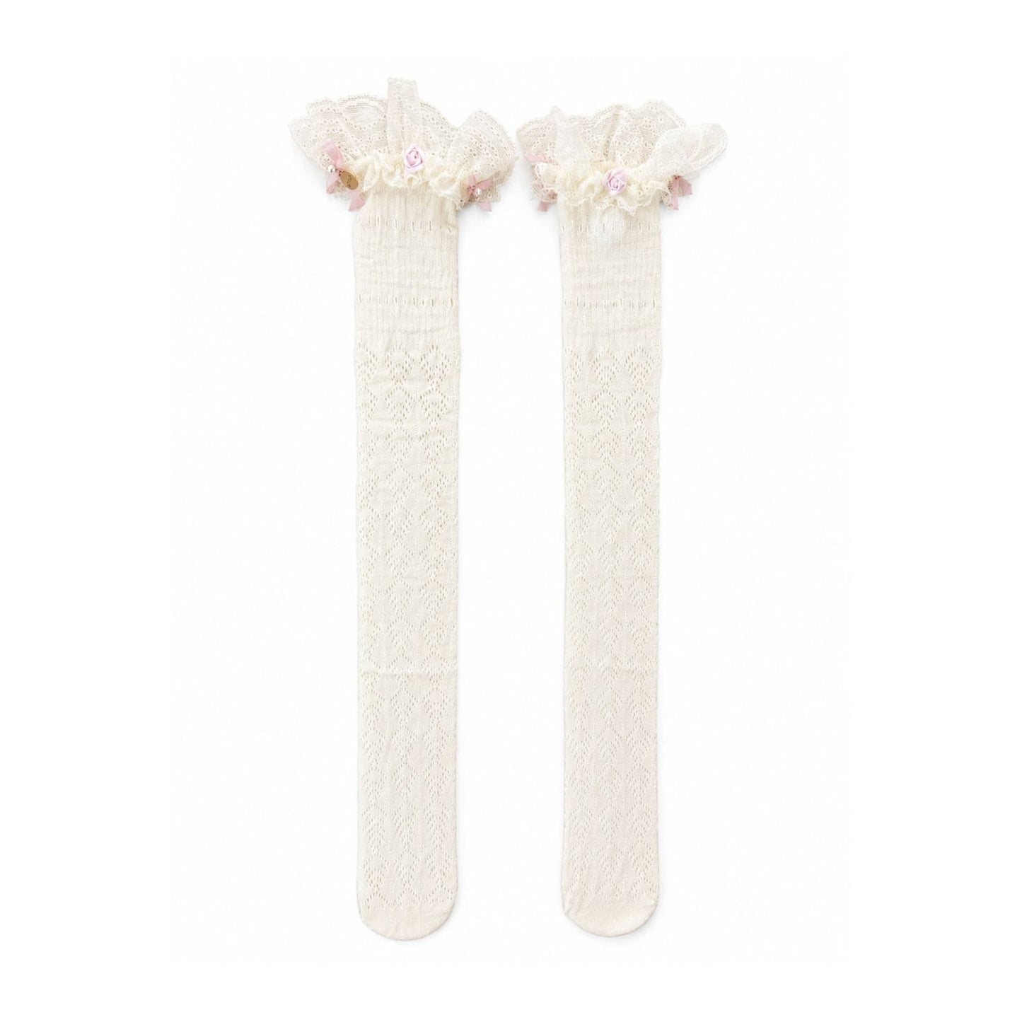 Rosabelle Ivory Lace Socks