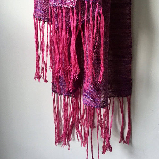 Celestial Silk Beaded Shawl Weaving Kit