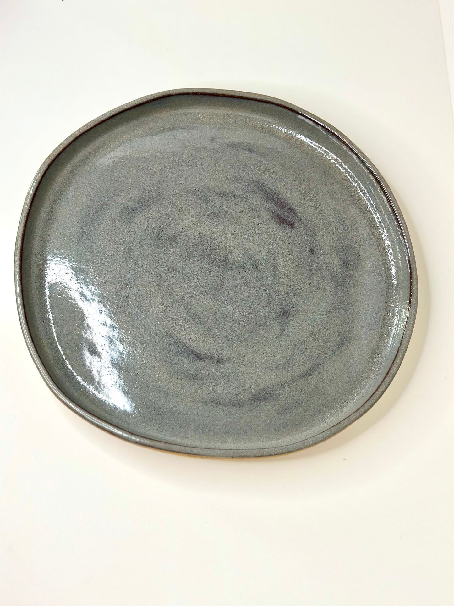 PLATE Mushroom. Size: 11 inches