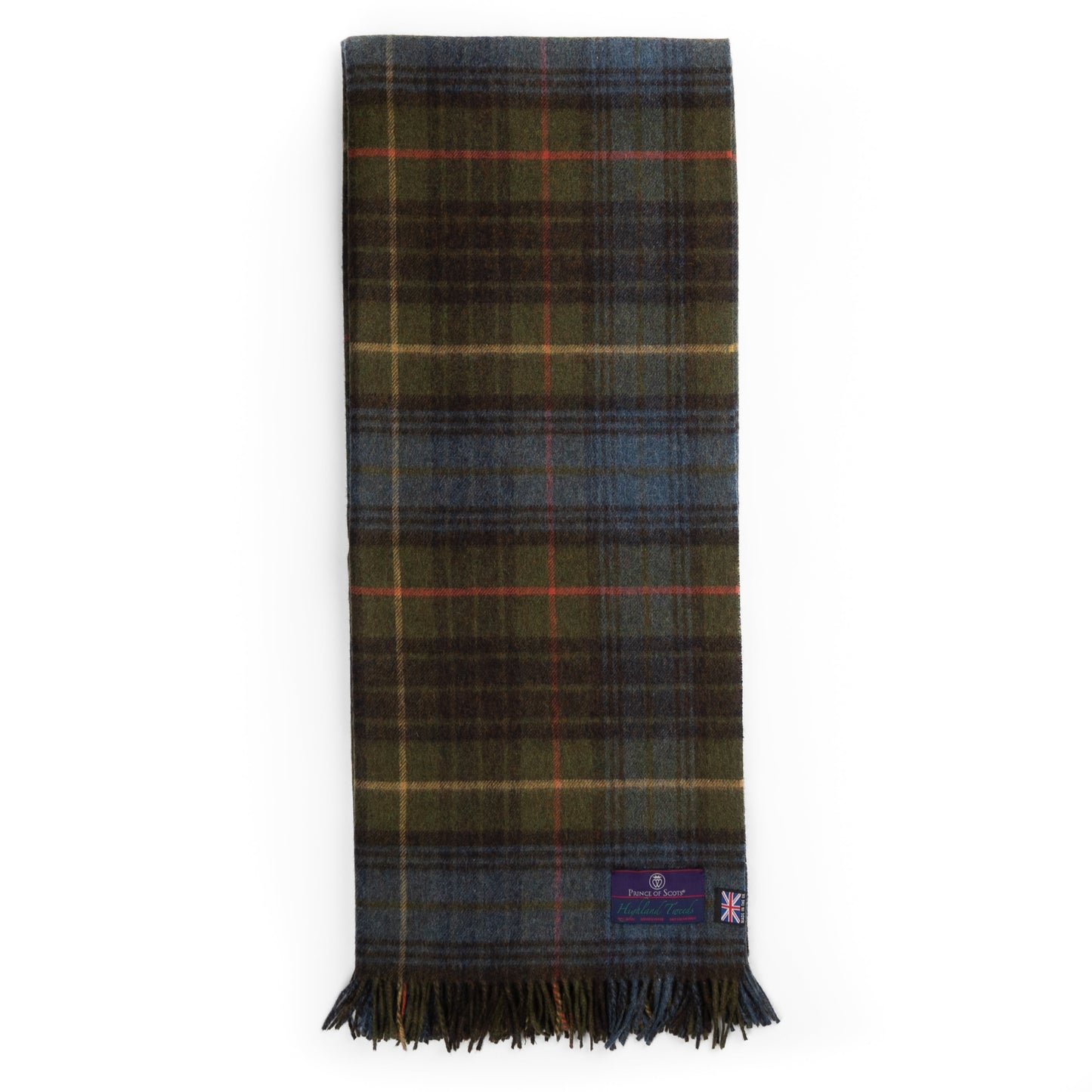 Prince of Scots Merino Wool Throw - Antique Hunting Stewart
