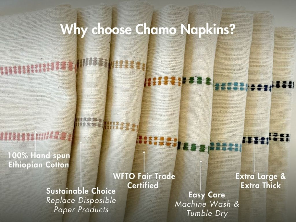 chamo napkins with key features