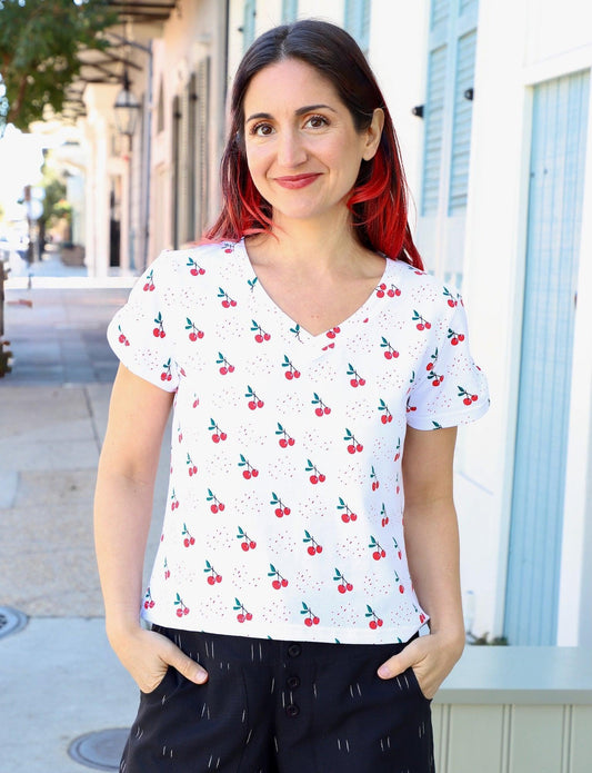 Cherry Organic Top