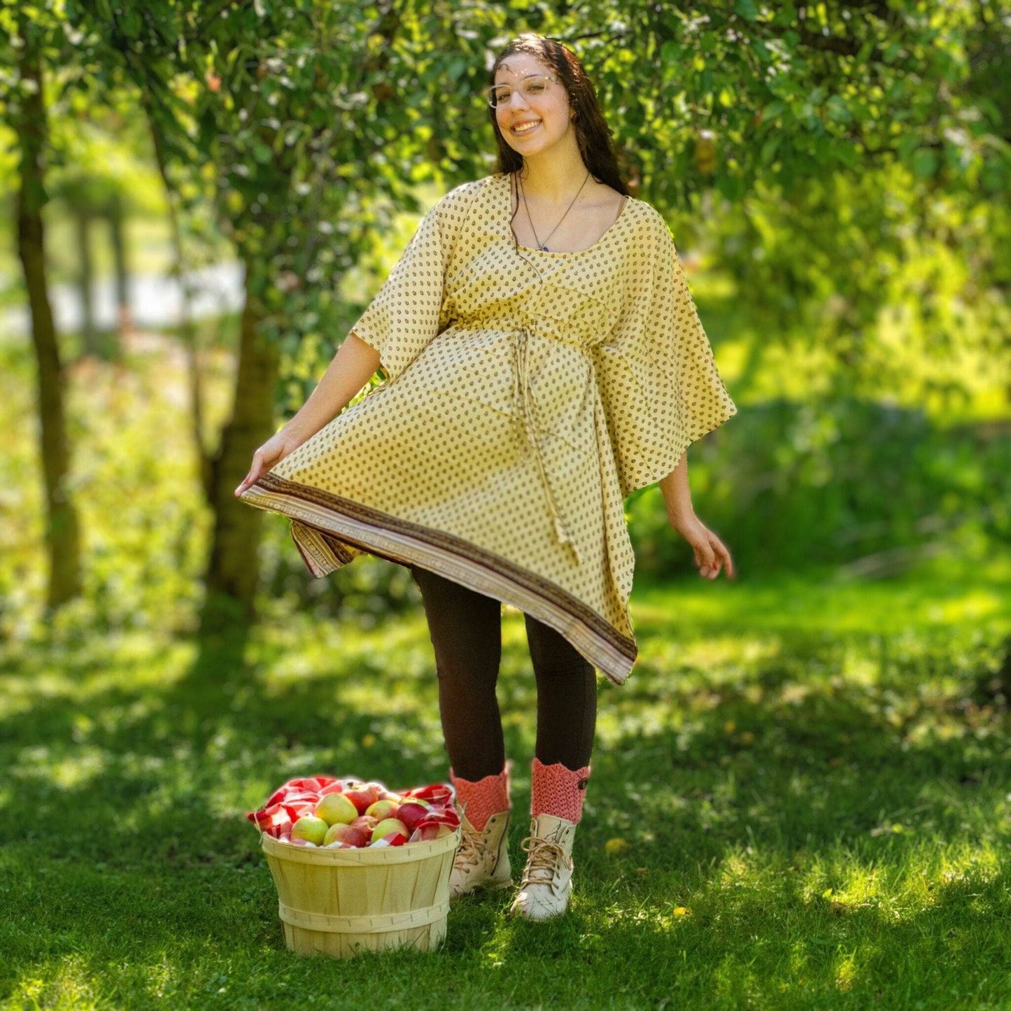 Seconds and Surplus Aanya Adjustable Short Kaftan