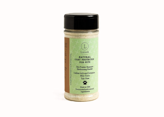 Natural Coat Protector for Dogs & Cats – Grooming Powder