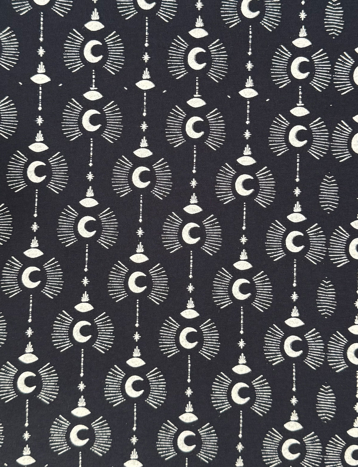 Crescent Moon Organic Wrap Dress