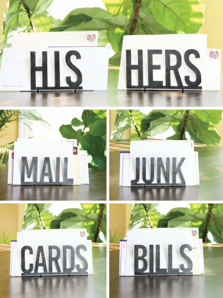 Custom Zip Code Mail Organizer