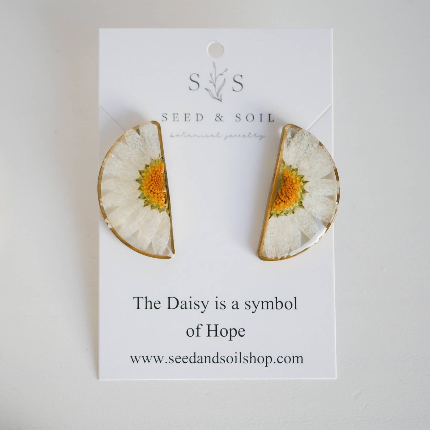Silver Mustard Seed Necklace | Small Circle Pendant