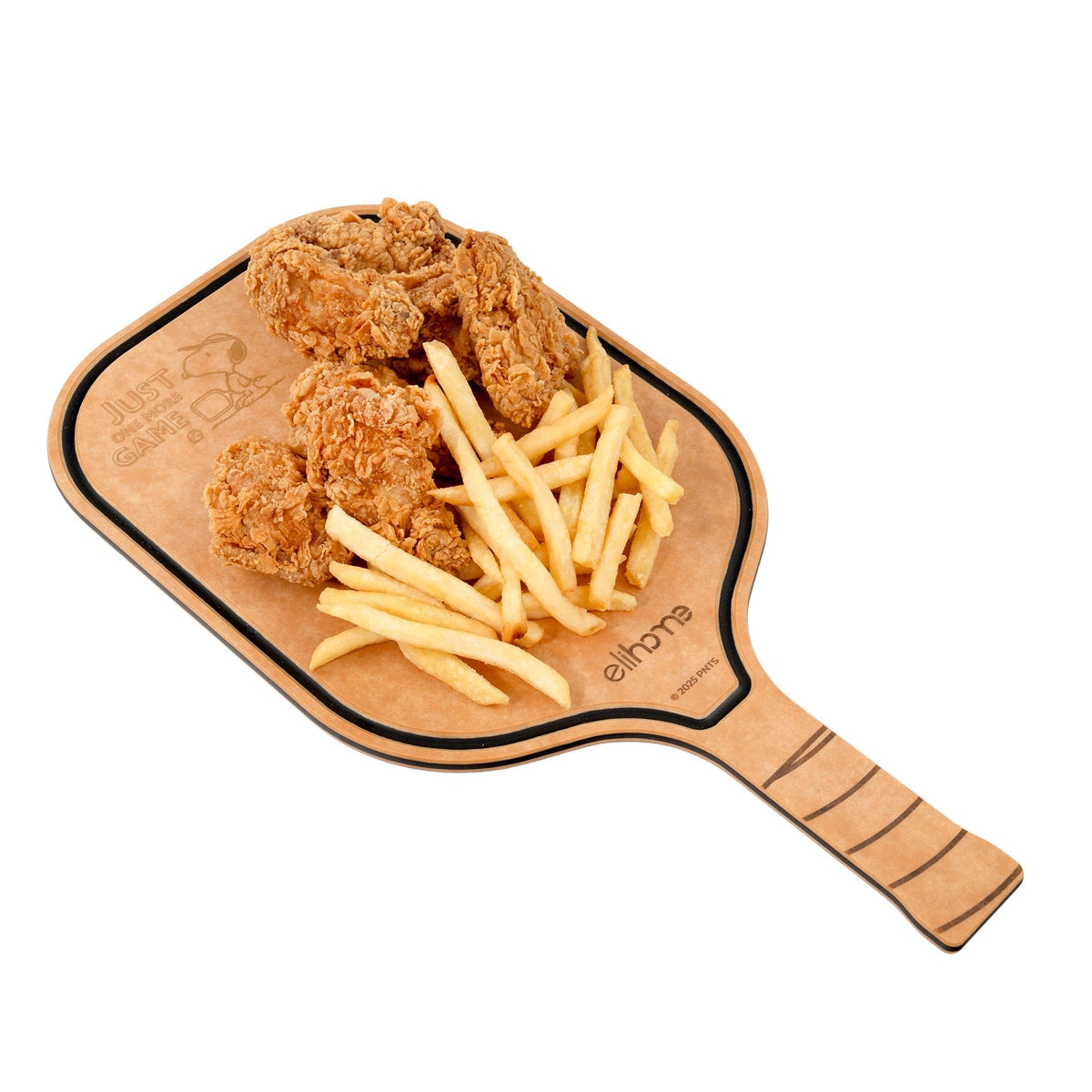 Elihome x Peanuts Pickleball Charcuterie Cutting Board -"Just One More Game"