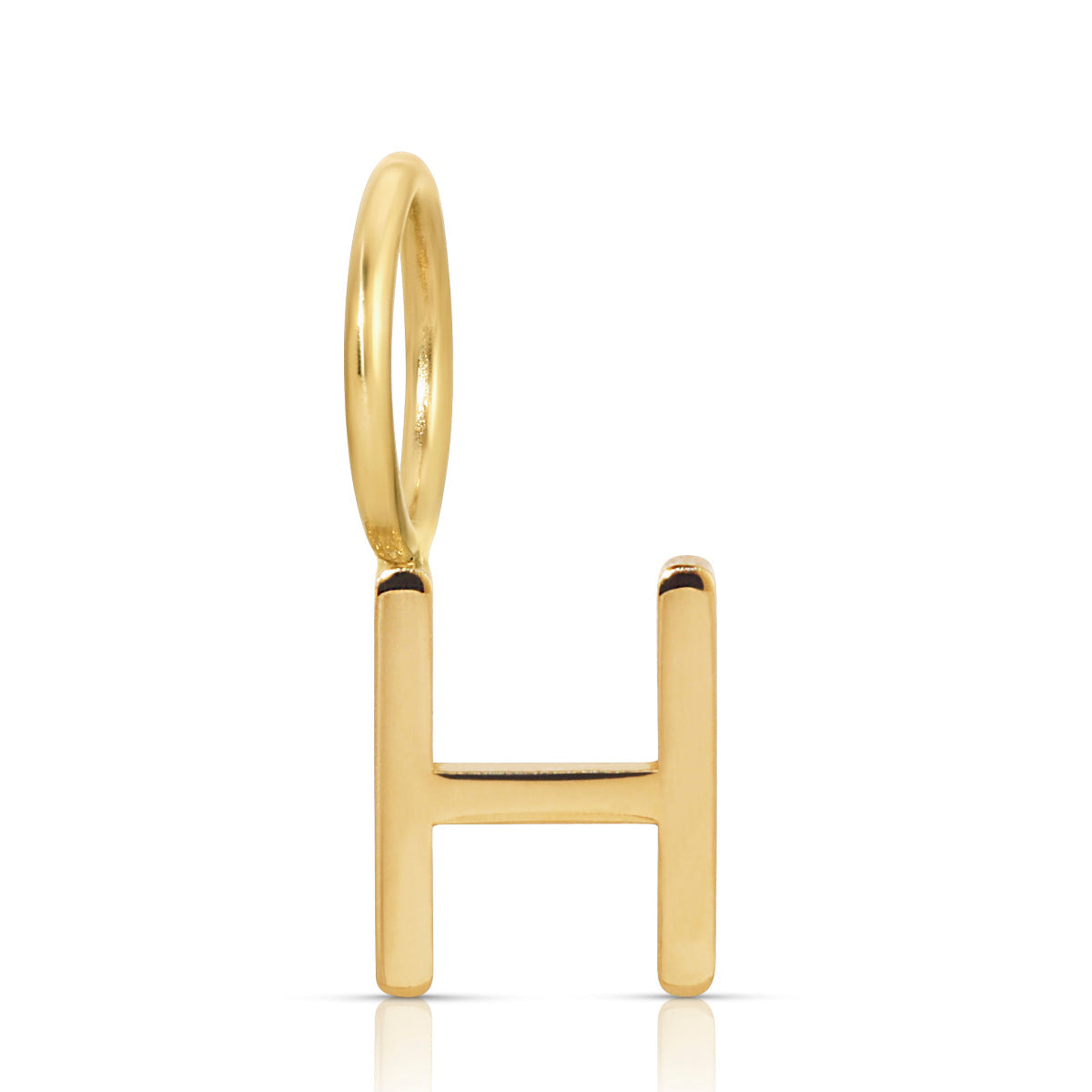 Gold Letter Charm