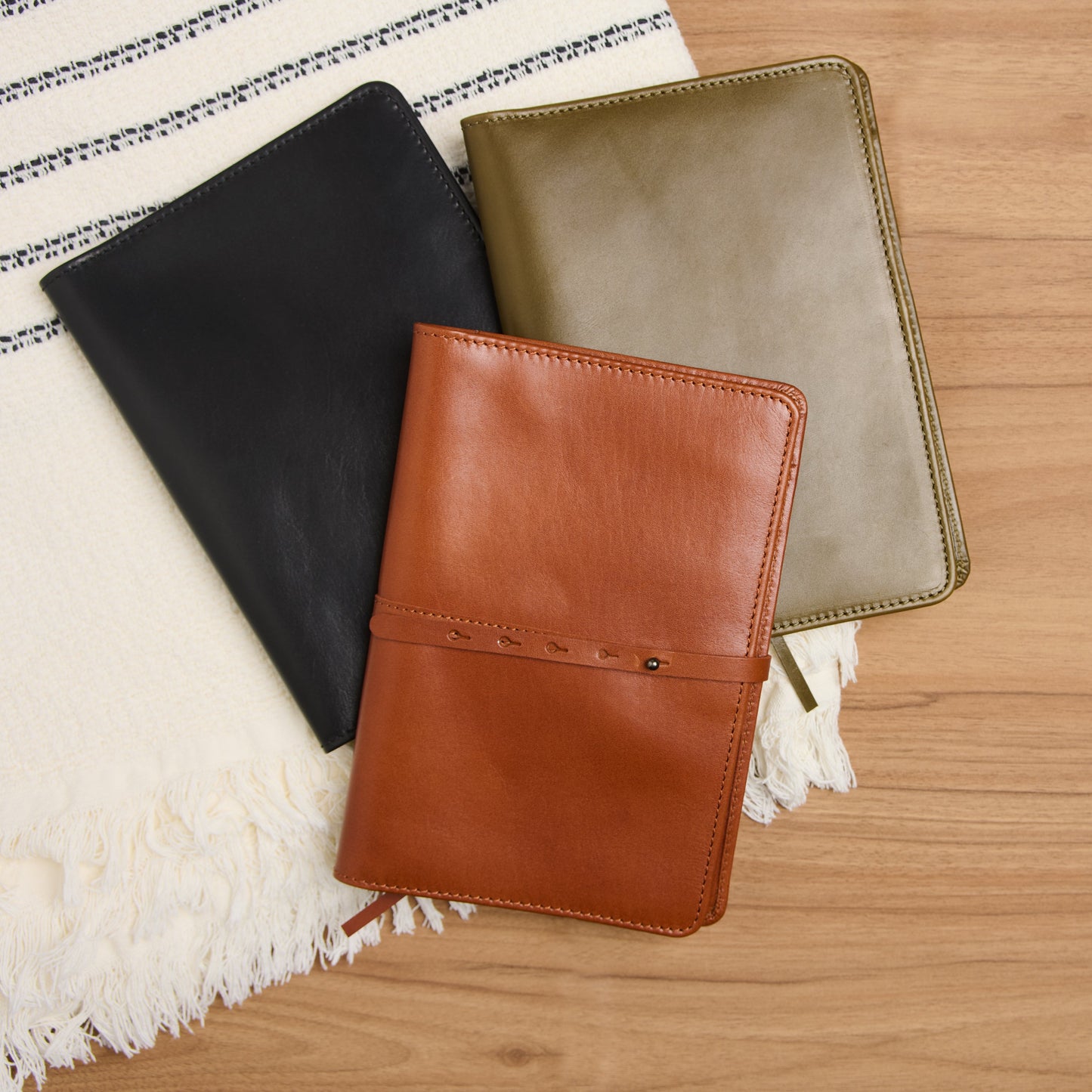 Theodore A5 Leather Journal Cover