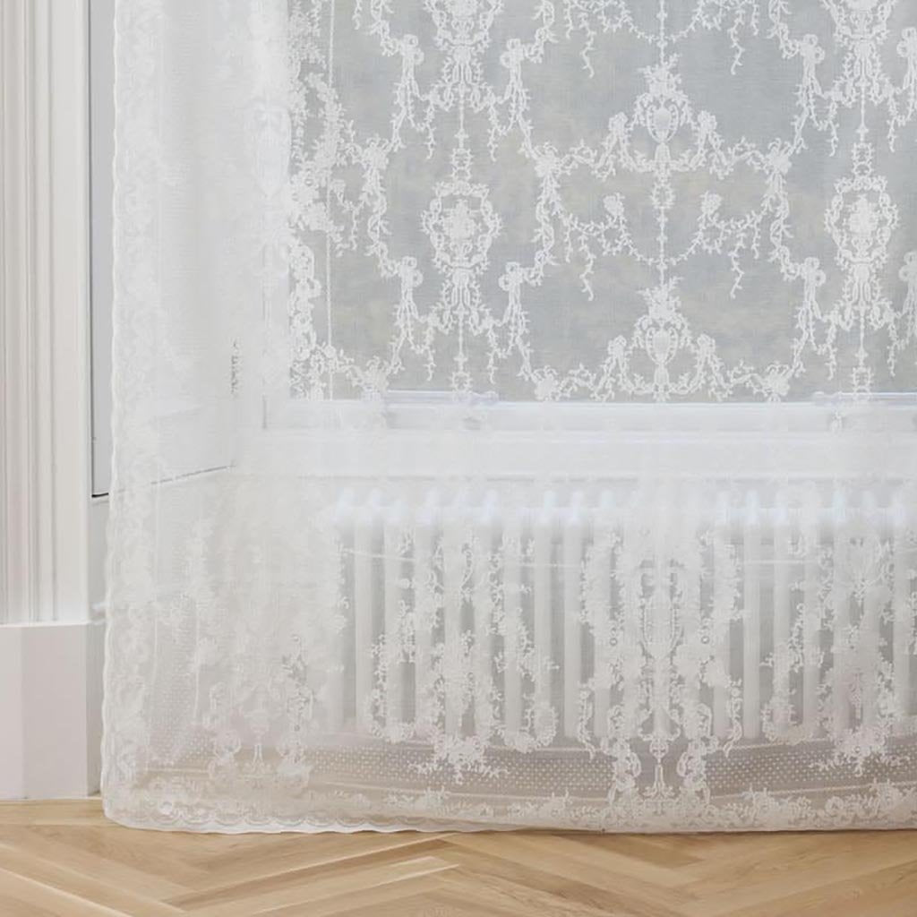 Premium Sheer Panels: The Linda - Ivory