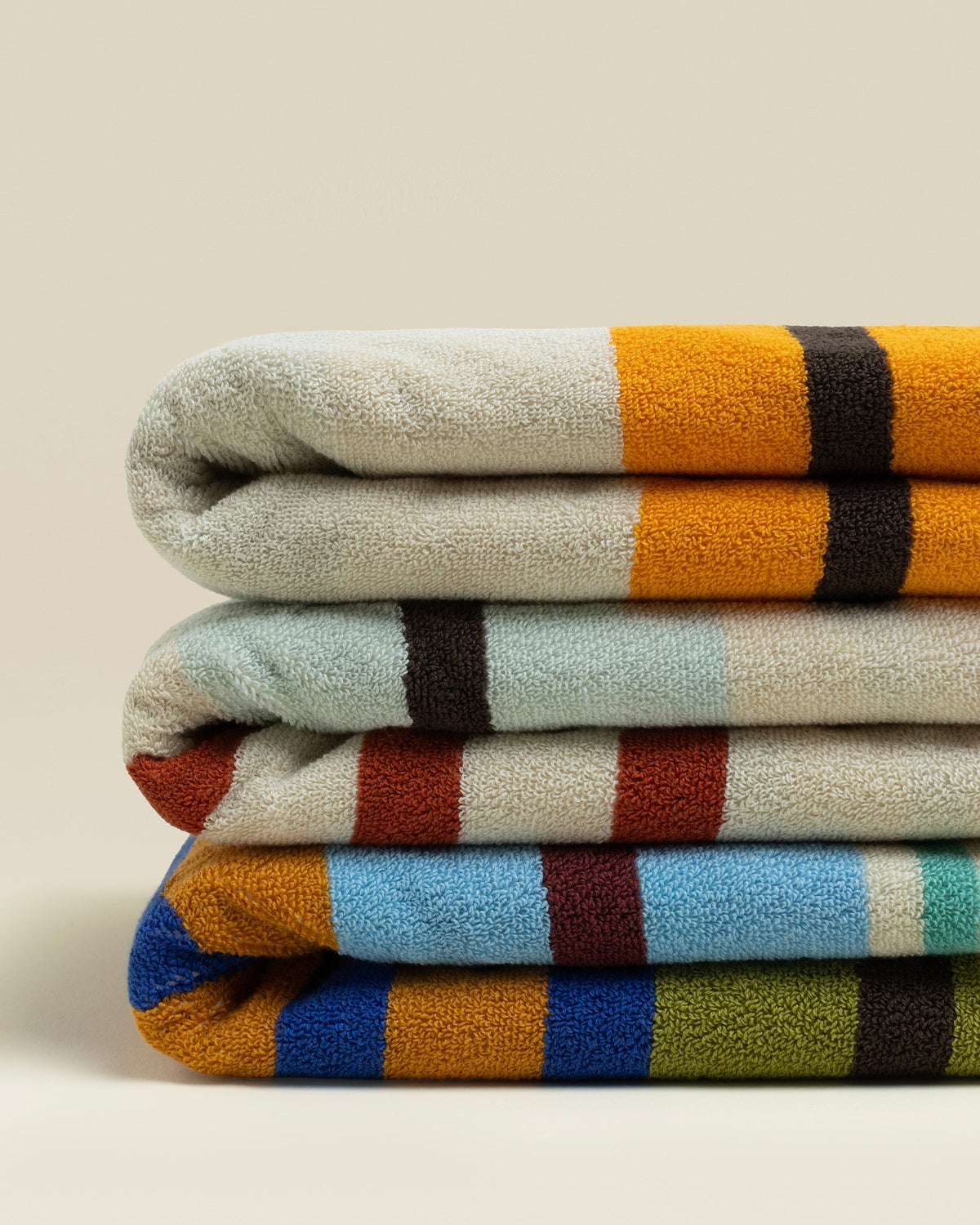 Plush  Cotton Reversible Towel - Janus Composition