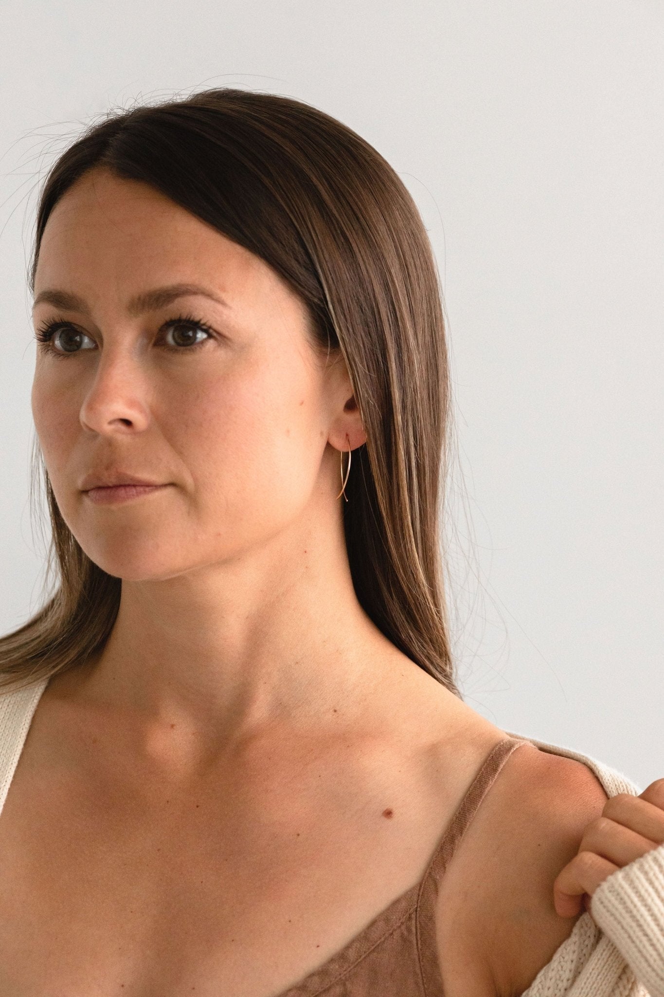 Poppy Threader Earrings | Gold Fill
