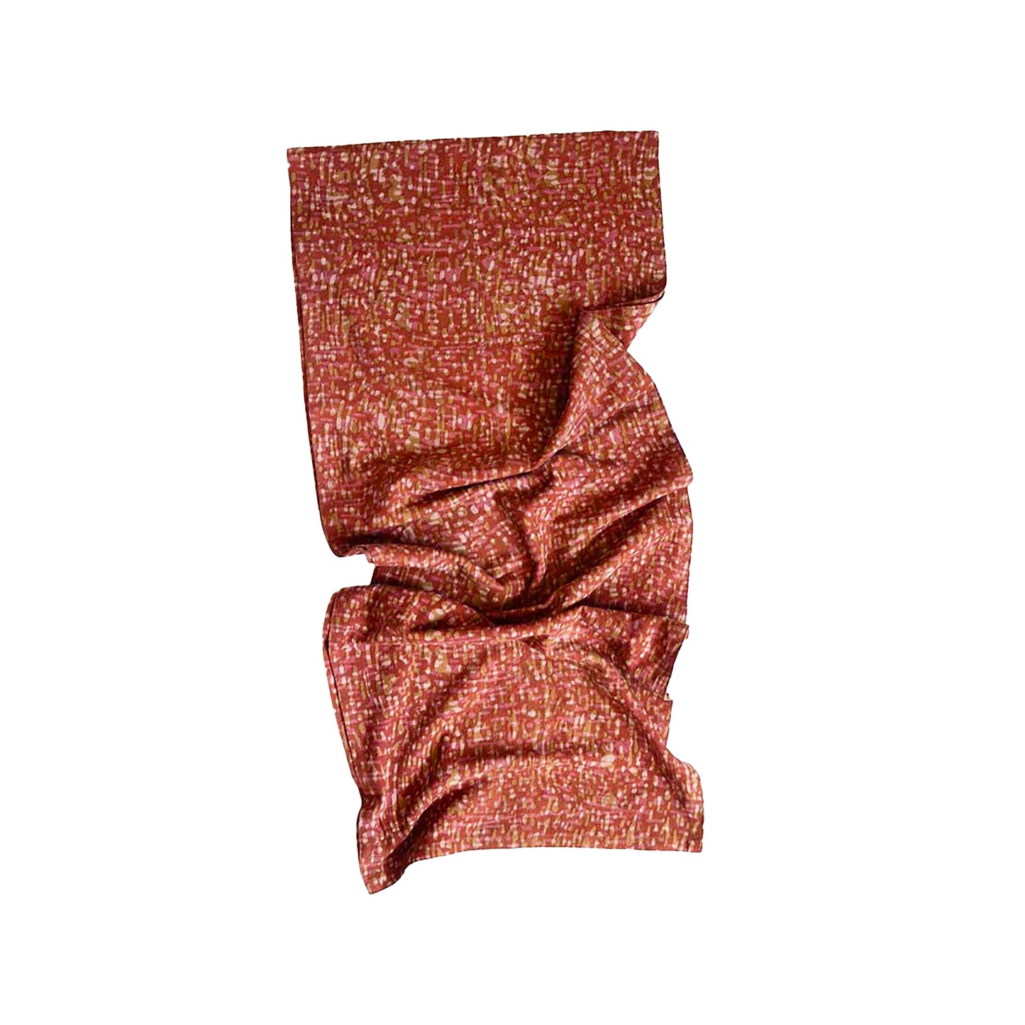 Organic Cotton Table Runner - Barkha Orange